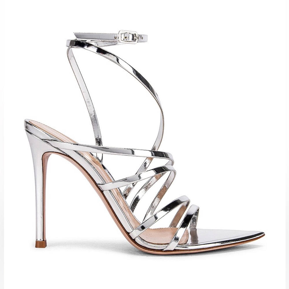 GIANVITO ROSSI
Eclypse 105 Leather Sandals